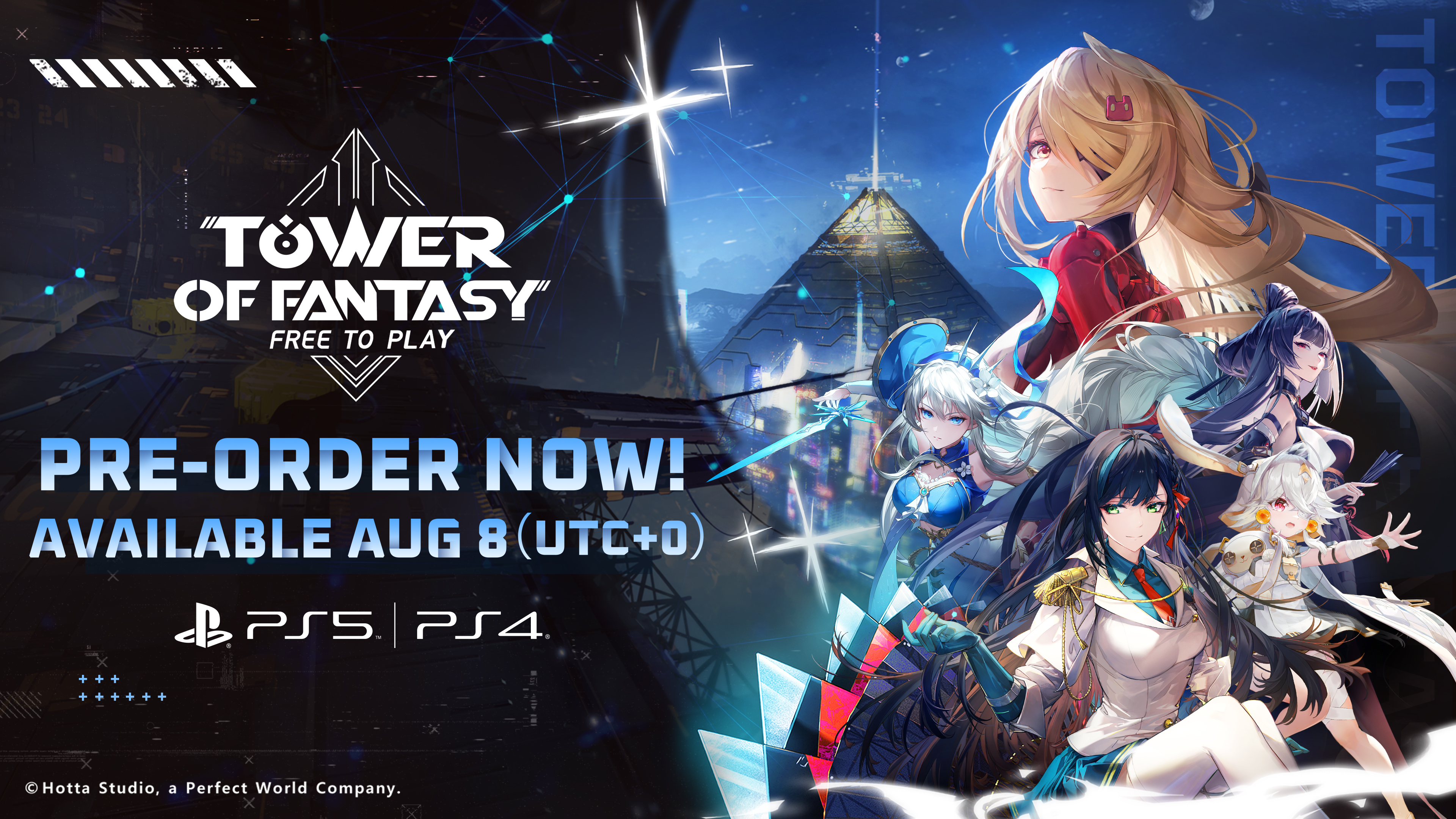 Tower of Fantasy: PS5 Release Date and Pre-Order